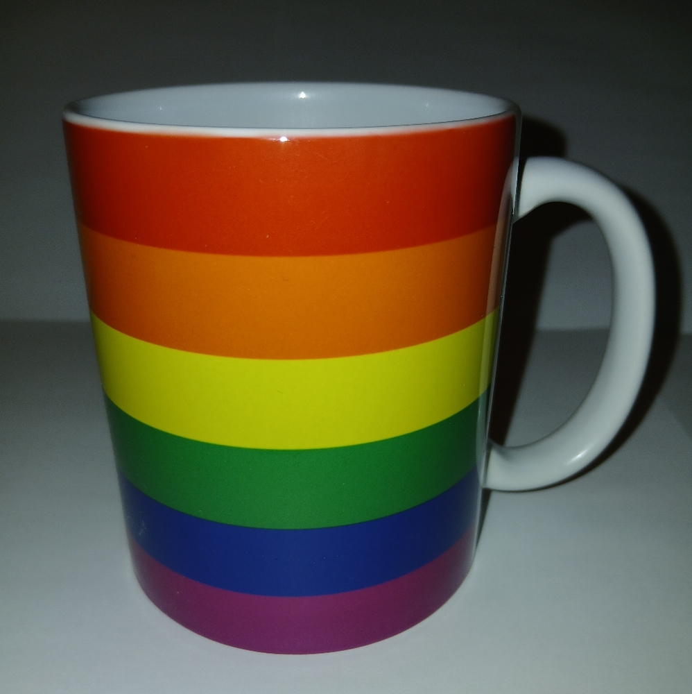 (New) Pride Rainbow Gay Flag Mug (12oz)